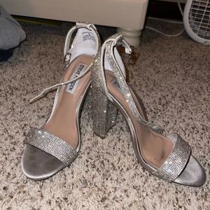Steve Madden rhinestone heels